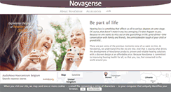 Desktop Screenshot of novasense.info